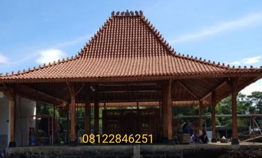 Jual Bangunan Pendopo Joglo, Rumah Joglo dan Limasan