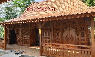 Jual Bangunan Pendopo Joglo, Rumah Joglo dan Limasan