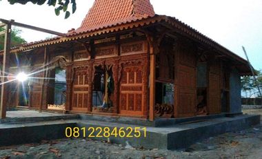 Jual Bangunan Pendopo Joglo, Rumah Joglo dan Limasan