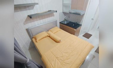 JUAL CEPAT ! TIPE STUDIO FULLY FURNISHED GREEN PRAMUKA CITY