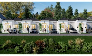 Rumah Mewah Full Bata Merah 1 Lantai & 2 Lantai Di Cilodong, Depok