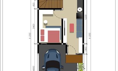 RUMAH KEREN NYAMAN  DI CIJANTUNG JAKARTA TIMUR