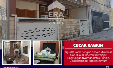 Rumah Dengan Desain Minimalis Siap Huni Di Daerah Sawojajar