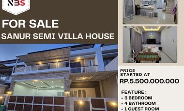 RUMAH SEMI VILLA SANUR BALI