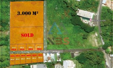 DIJUAL TANAH 30 ARE DI UNGASAN BADUNG, BALI.