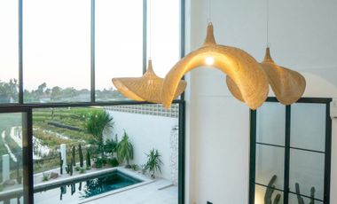 For Sale: 2BR Modern Villa with Rice Field Views in Kaba-Kaba