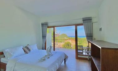 Villa view laut di sentral Kuta Mandalika Lombok