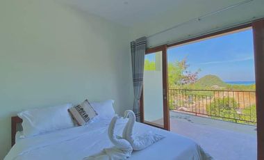 Villa view laut di sentral Kuta Mandalika Lombok