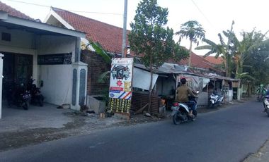 Rumah Usaha Nol Jalan Aspal Desa Lokasi Terungkulon Krian Sidoarjo