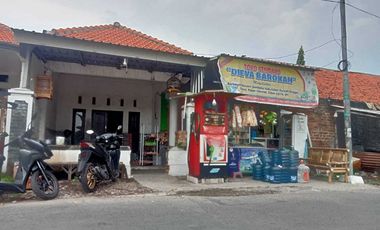 Rumah Usaha Nol Jalan Aspal Desa Lokasi Terungkulon Krian Sidoarjo
