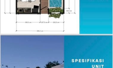 marina villa privat pool furnished lengkap