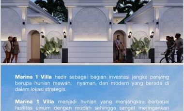 marina villa privat pool furnished lengkap