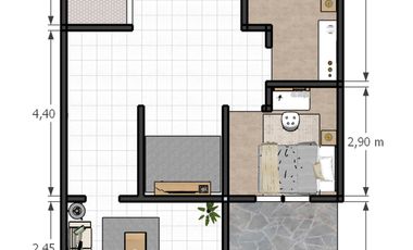 Rumah Seken Siap Renov di Bogor 10 Mnt ke RS Hermina Bisa KPR J-25394