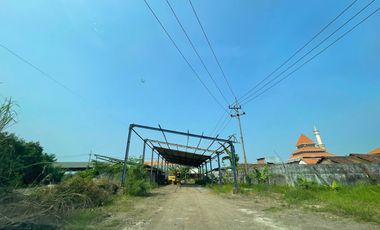 Dijual Tanah Plus Gudang Raya Gilang Krian Sidoarjo