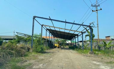 Dijual Tanah Plus Gudang Raya Gilang Krian Sidoarjo