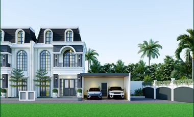 Rumah Mewah Gaya American Classic, Gamping sleman  Dekat Kampus Umy