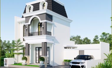 Rumah Mewah Gaya American Classic, Gamping sleman  Dekat Kampus Umy