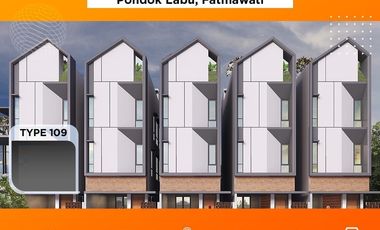 Wow,Mana lagi ada Rumah Sekeren ini di Pondok Labu, Mudah diakses pua