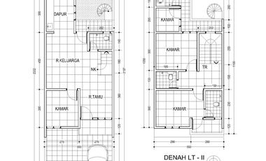 Rumah Inden LT120 bisa pilih fasad strategis belakang KPP Pasar Minggu