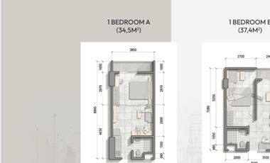 dijual 3 bedroom apartment creativo bintaro tangsel