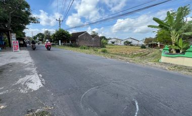 Tanah Berbah Sleman dijual Murah dekat AAU Yogyakarta