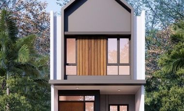 Rumah Cluster 2 Lantai Konsep Indent Full Custom di Kalisari Cijantung