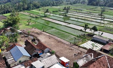 Tanah Apik Area Jalan Palagan View Hamparan Persawahan