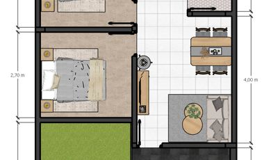 Rumah Semi Furnished Dekat Terminal di Cibinong 1 Lt Siap Huni J-28272