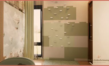 Rumah Murah Mezzanine Include di Ambarketawang One Gate Sistem