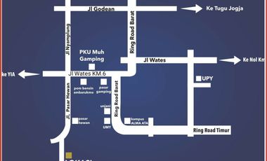 Rumah Murah Mezzanine Include di Ambarketawang One Gate Sistem