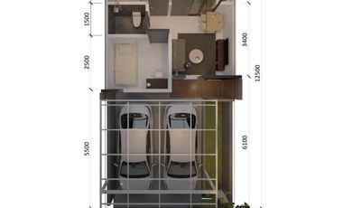 Rumah Gedangan Sidoarjo Tanpa DP di Java Residence Cluster 5