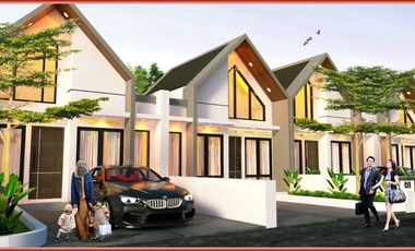 Rumah Murah Dalam Cluster Free Mezzanine di Gamping Jogja