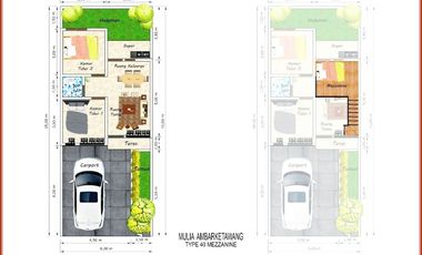 Rumah Murah Dalam Cluster Free Mezzanine di Gamping Jogja