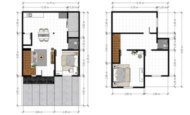 Rumah 2 Lt SHM Dekat RS Kartika Husada Jatiasih Dibantu KPR J-27442