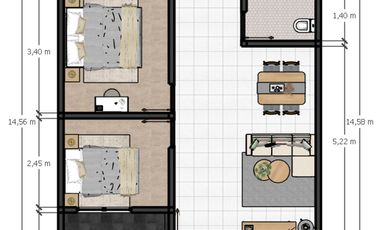 Rumah SHM Siap Huni 7 Mnt ke RS Hermina Bogor Dibantu KPR  J-28448