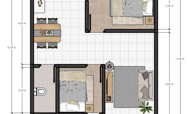 Rumah Idaman 14 Mnt ke Summarecon Mall Bekasi Bebas Banjir J-28206