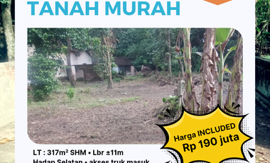 Tanah MURAH DEKAT PEREMPATAN BULUH KRANDEGAN