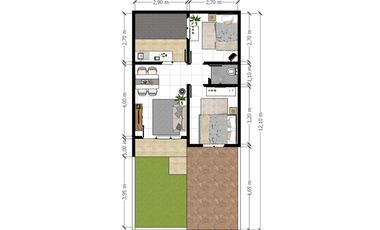 Rumah Strategis 10 Menit ke RSU Hermina Serpong Dibnatu KPR J-22613