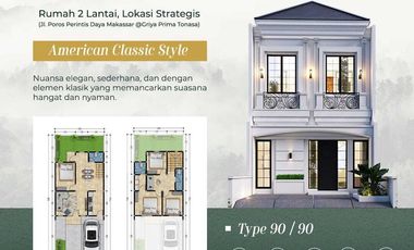 RUMAH MEWAH DI JALAN POROS PERINTIS