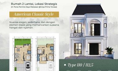 RUMAH MEWAH DI JALAN POROS PERINTIS