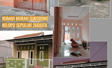 Rumah murah sukodono kelopo sepuluh shm