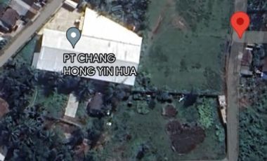 Dijual Tanah 1,3 Ha Zona Industri Rangkasbitung Lebak Banten