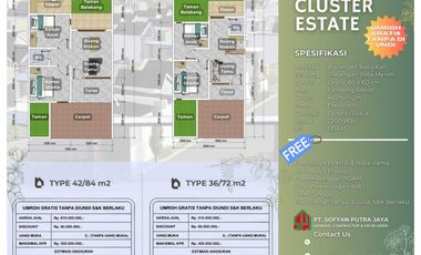 Rumah Cluster Cikarang Bonus Umroh dan Cicilan Ringan Type 36/72