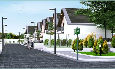 Rumah Dijual Sleman Nuansa Villa One Gate System Dekat Pasar Gamping