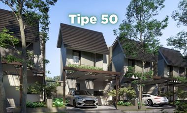 rumah / villa 2 lantai strategis murah dekat tempat wisata lembang