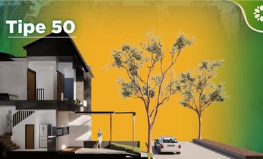 rumah / villa 2 lantai strategis murah dekat tempat wisata lembang