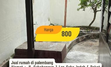 jual rumah murah palembang