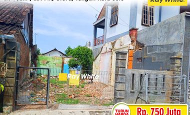 Turun Harga! Tanah di Tengah Kota Solo, lok. Manahan