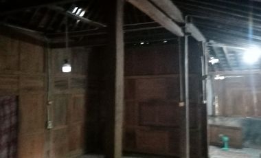 jual rumah limasan lawas gebyok keliling