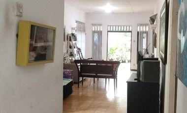 Jual tanah bonus bangunan layak huni dekat jalan damai